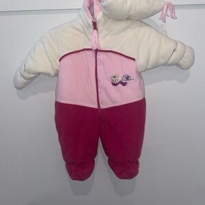 Vintage Virage Baby Bunting Suit 6-9 months